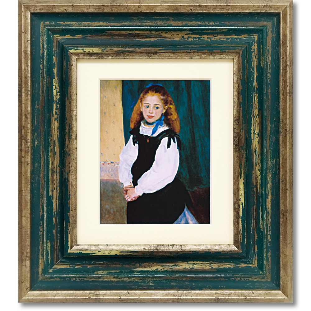 ルノワール「ルグラン嬢の肖像」