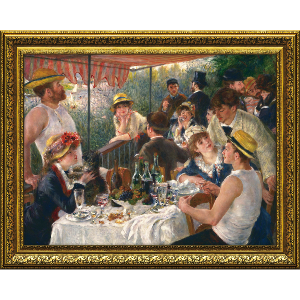 ミュージアムアートシリーズ　ルノワール「舟遊びの人々の昼食」