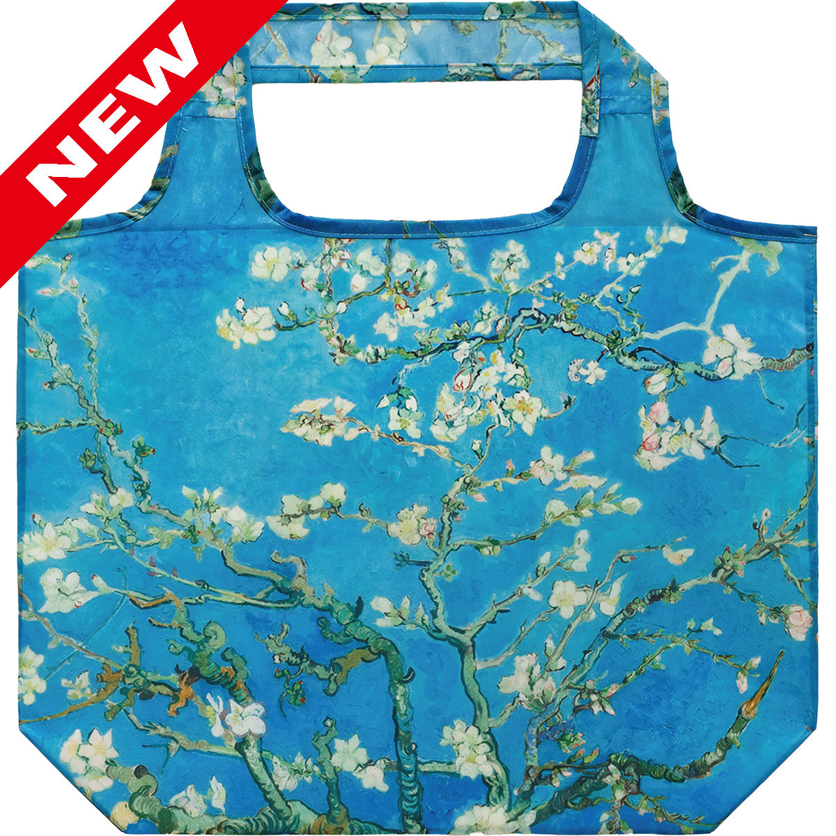 名画エコバッグLサイズ ゴッホ「アーモンドの花」