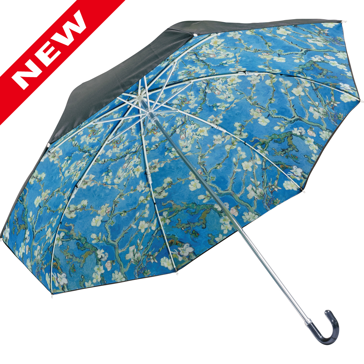 名画折りたたみ傘～晴雨兼用～ゴッホ「アーモンドの花」