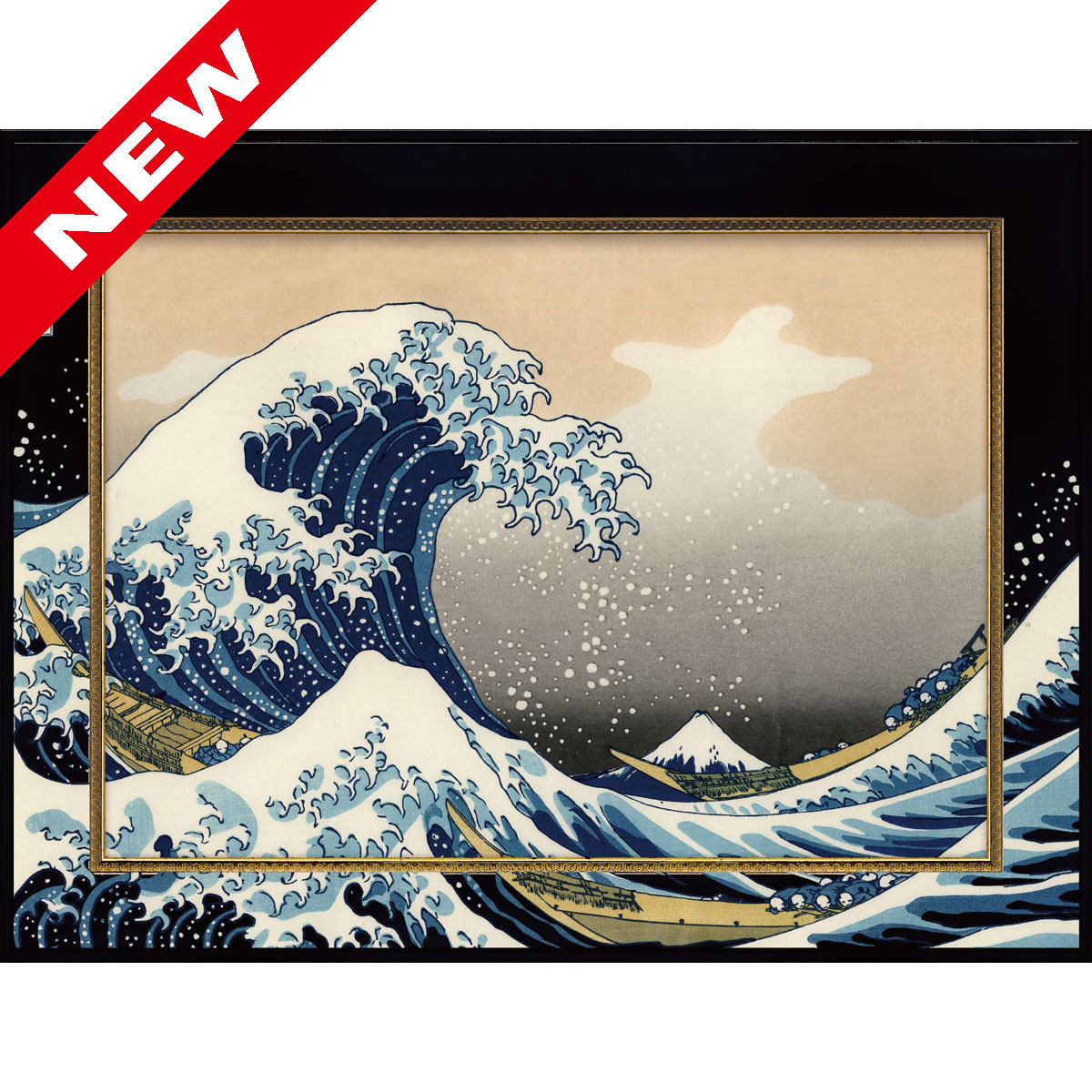 ビッグアート ～名画ＬＬシリーズ～（葛飾北斎「神奈川沖浪裏」）