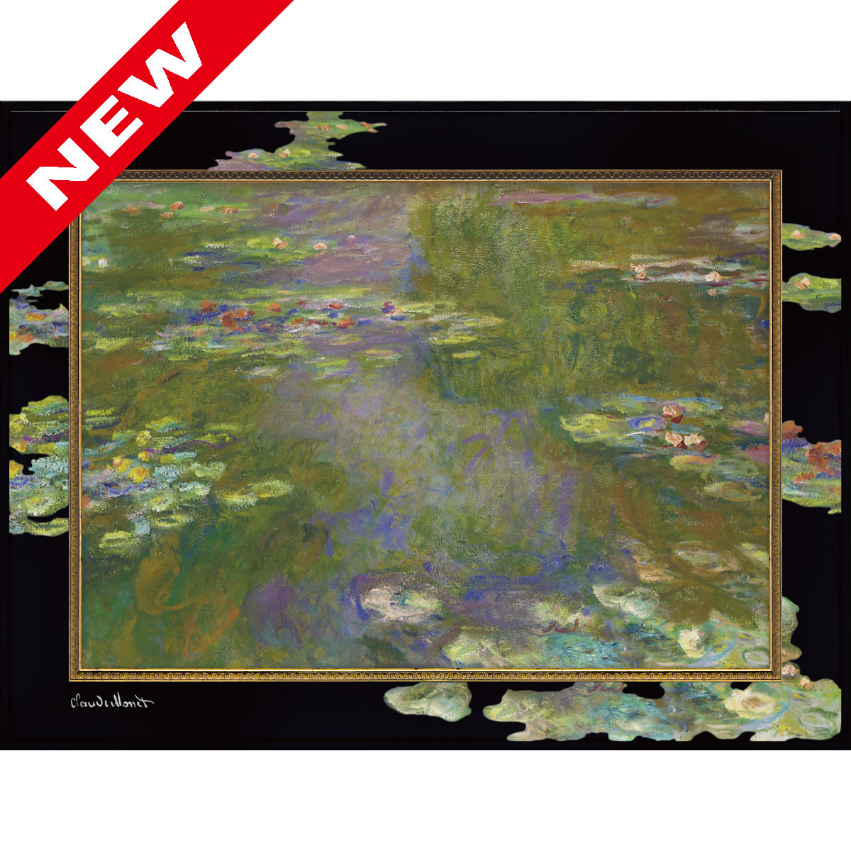 ビッグアート ～名画ＬＬシリーズ～（モネ「睡蓮Ⅲ」）