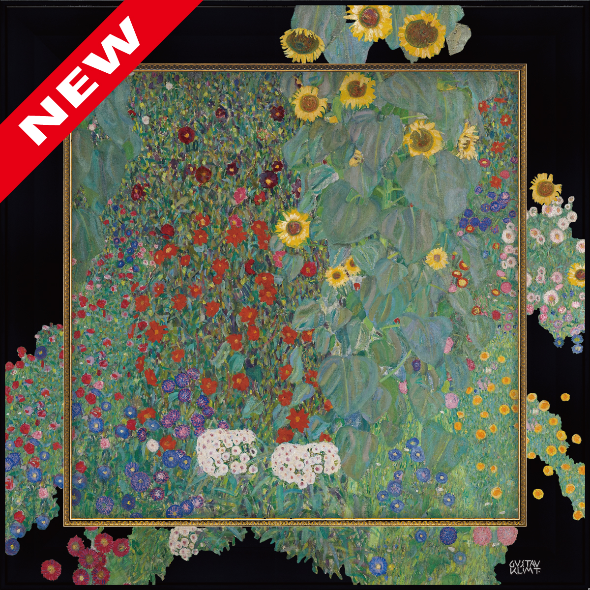 ビッグアート ～名画ＬＬＬシリーズ～（クリムト「サンフラワー」）