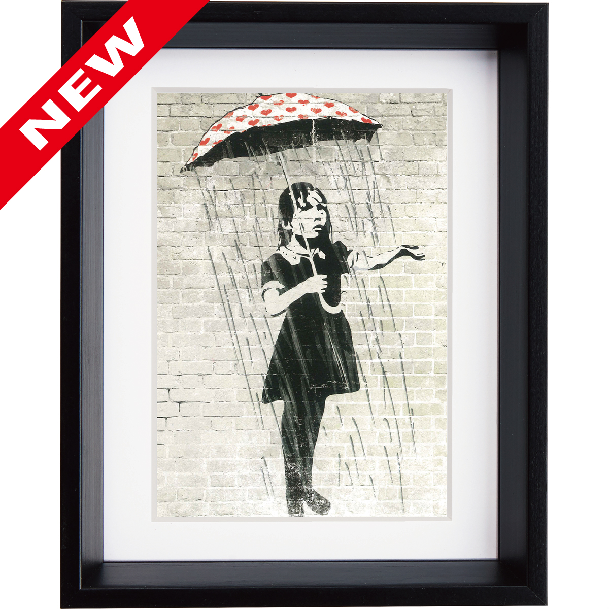 バンクシー「ザ・ワールドアウトゼアー（Sサイズ）」