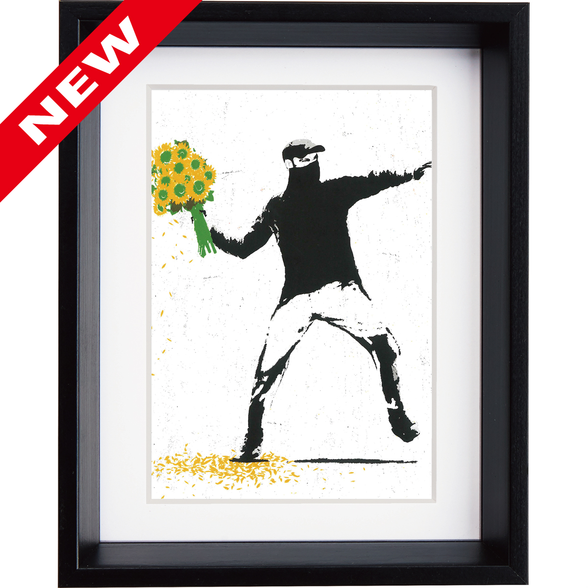 バンクシー「タイムフォーグリーンチェンジ（Sサイズ）」