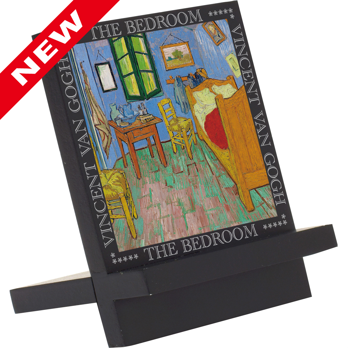 名画木製イーゼルアート（ゴッホ「ゴッホの寝室」）