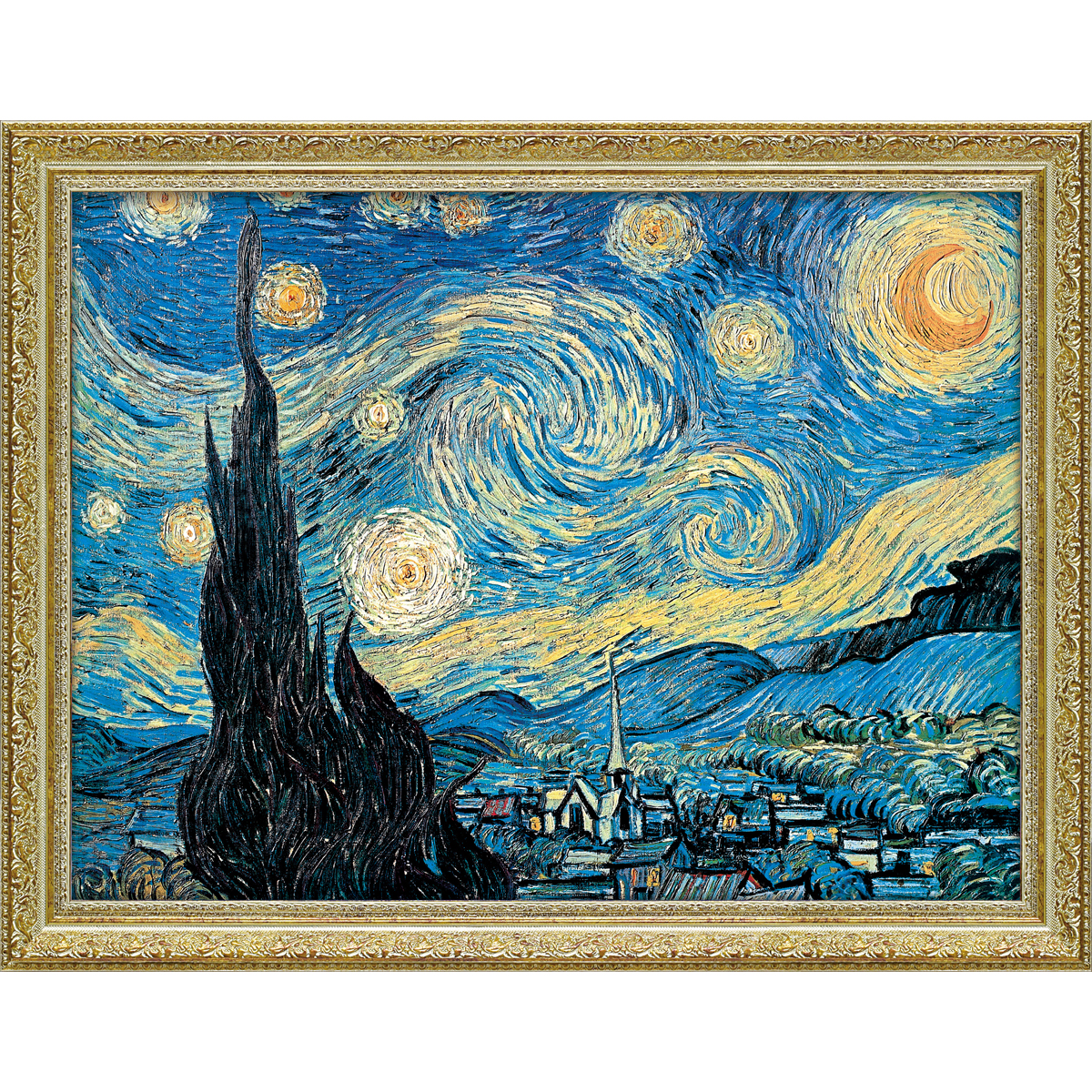 名画シリーズ/ゴッホ「Starry Night 1889」