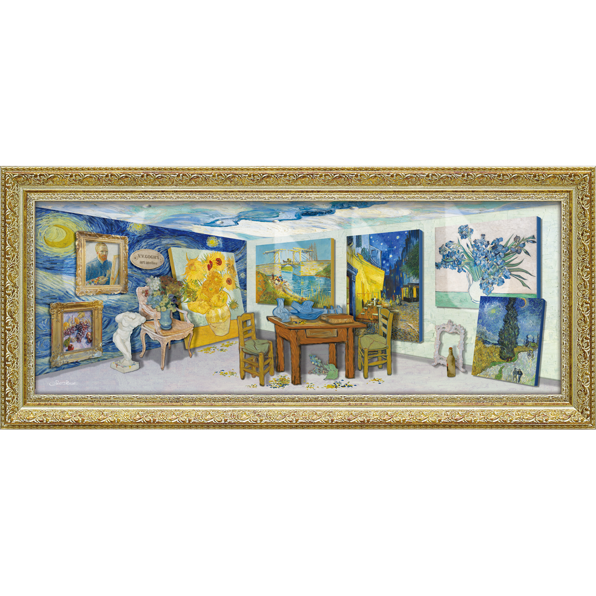 白石創多「ゴッホのアート アトリエ」