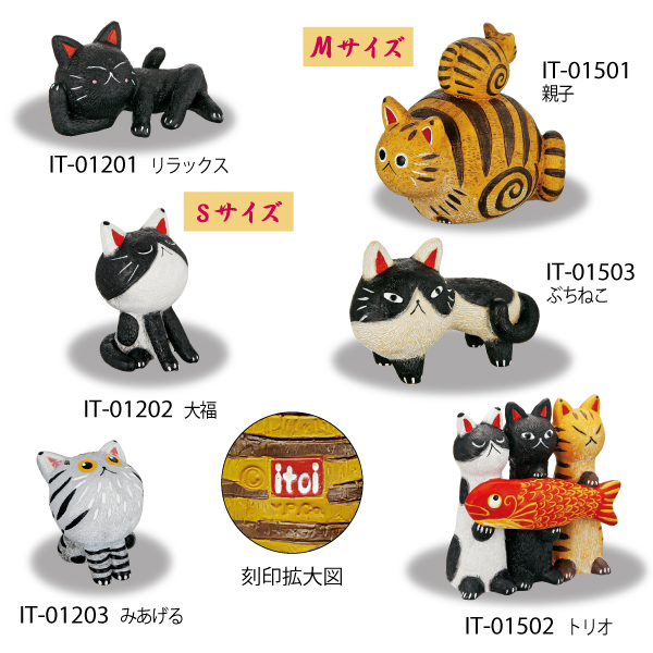 糸井忠晴 キャットコレクション 「Sサイズ(ペロ)」 | ユーパワー
